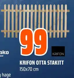 Obs Bygg KRIFON OTTA STAKITT tilbud