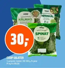 Coop Obs COOP SALATER tilbud