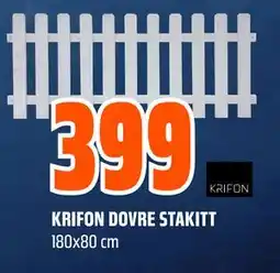 Obs Bygg KRIFON DOVRE STAKITT tilbud