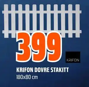 Obs Bygg KRIFON DOVRE STAKITT tilbud