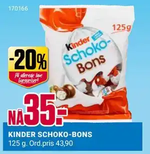 Europris KINDER SCHOKO-BONS tilbud