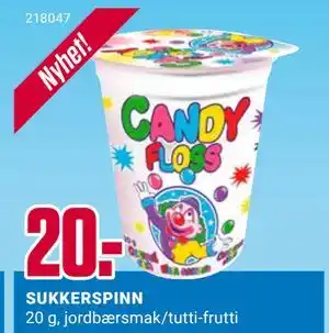 Europris SUKKERSPINN tilbud