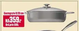 Europris Sautegryte Ø:28 cm tilbud