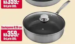 Europris Sautepanne Ø:26 cm tilbud