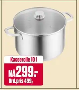 Europris Kasserolle 10 l tilbud