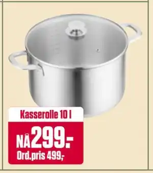 Europris Kasserolle 10 l tilbud