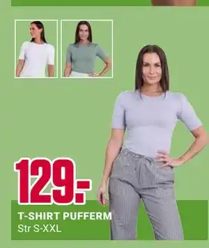 Europris T-SHIRT PUFFERM tilbud