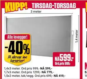 Europris Alle levegger tilbud
