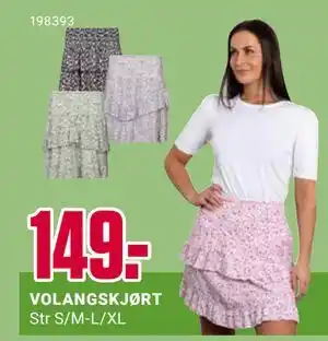Europris VOLANGSKJØRT tilbud