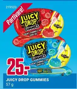 Europris JUICY DROP GUMMIES tilbud