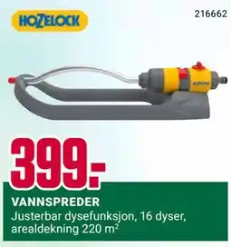 Europris VANNSPREDER tilbud
