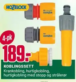 Europris KOBLINGSSETT tilbud