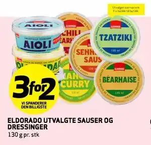 Bunnpris ELDORADO UTVALGTE SAUSER OG DRESSINGER tilbud