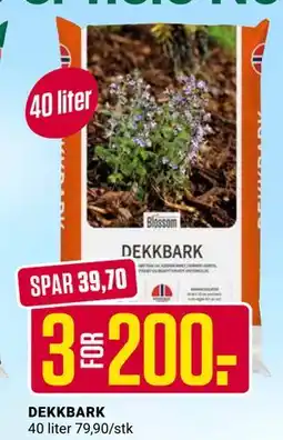 Europris DEKKBARK tilbud