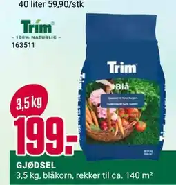 Europris GJØDSEL tilbud