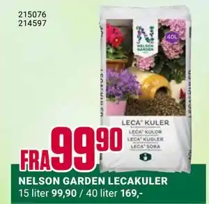 Europris NELSON GARDEN LECAKULER tilbud