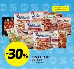 Bunnpris Pizza fra Dr. Oetker tilbud