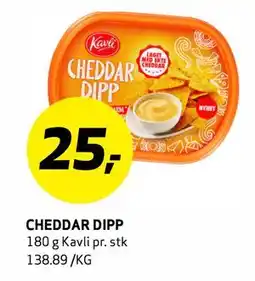Bunnpris CHEDDAR DIPP tilbud