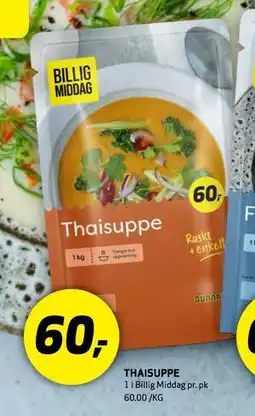 Bunnpris THAISUPPE tilbud