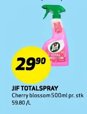 Bunnpris JIF TOTALSPRAY tilbud