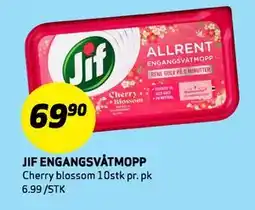 Bunnpris JIF ENGANGSVÅTMOPP tilbud