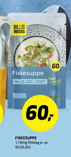 Bunnpris Fiskesuppe tilbud