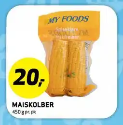 Bunnpris MAISKOLBER tilbud