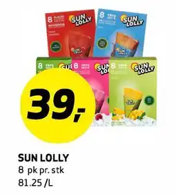 Bunnpris SUN LOLLY tilbud