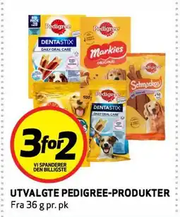 Bunnpris UTVALGTE PEDIGREE-PRODUKTER tilbud