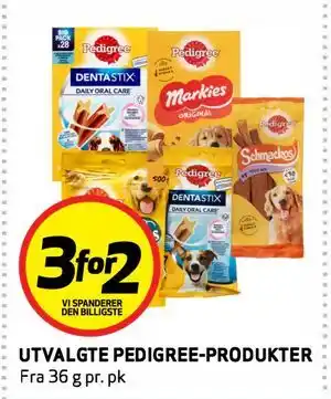 Bunnpris UTVALGTE PEDIGREE-PRODUKTER tilbud