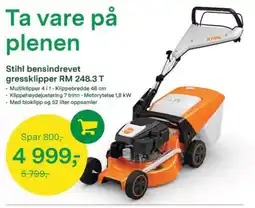 Felleskjøpet Stihl bensindrevet gressklipper RM 248.3 T tilbud