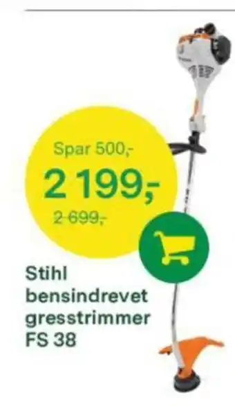 Felleskjøpet Stihl bensindrevet gresstrimmer FS 38 tilbud