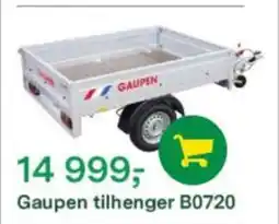 Felleskjøpet Gaupen tilhenger B0720 tilbud