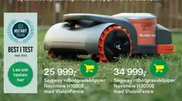 Felleskjøpet Segway robotgressklipper Navimow H1500E tilbud