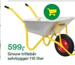 Felleskjøpet Grouw trillebår selvbygger 110 liter tilbud