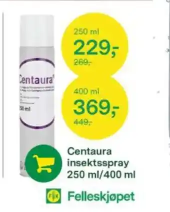 Felleskjøpet Centaura insektsspray tilbud