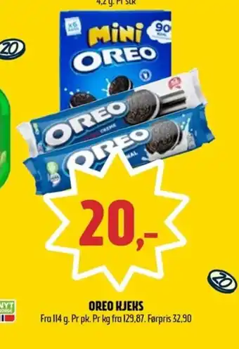 Coop Prix OREO KJEKS tilbud