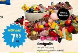 Eurocash Smågodis tilbud