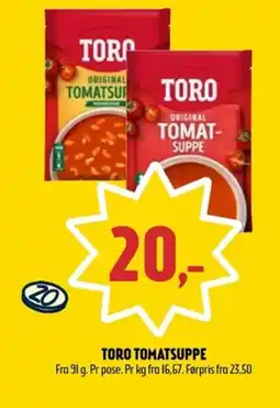Coop Prix TORO TOMATSUPPE tilbud