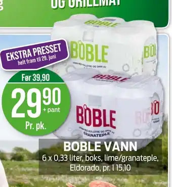 Kiwi Boble vann tilbud
