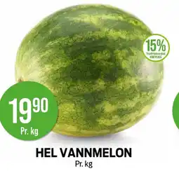 Kiwi Hel vannmelon tilbud