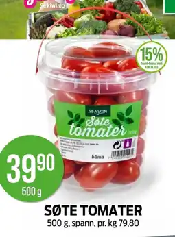 Kiwi SEASON Søte tomater tilbud