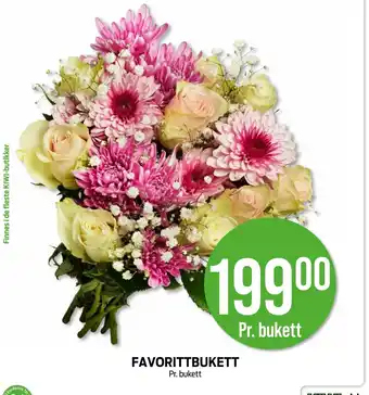 Kiwi Favorittbukett tilbud