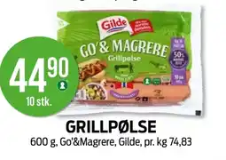 Kiwi GILDE Grillpølse tilbud