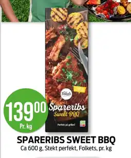 Kiwi FOLKETS Spareribs sweet bbq tilbud