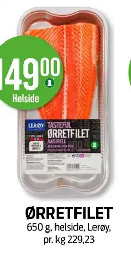 Kiwi LERØY Ørretfilet tilbud