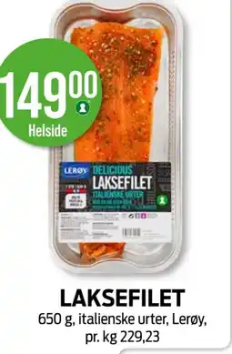 Kiwi LERØY Laksefilet tilbud