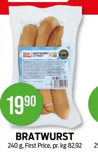 Kiwi Bratwurst tilbud