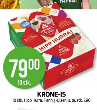 Kiwi HENNIG OLSEN Krone-is tilbud