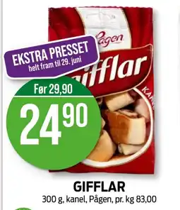 Kiwi PAGEN Gifflar tilbud